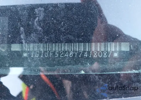 2000 Chevrolet Cavalier Ls из США, поврежденный, VIN 1G1JF5246Y7418087